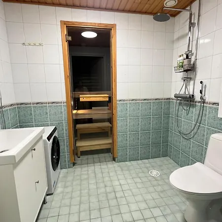 Bright Sauna 50m To Train, Near Airport *